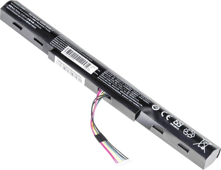 Батерија за лаптоп Green Cell AS16A5K për Acer Aspire E 15 E15 E5-575 E5-575G E 17 E17 E5-774 E5-774G (AC51)