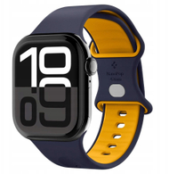 Ремче Spigen Nano Pop за Apple Watch 6 7 8 9 10 SE, 40 41 42mm, силикон, сино