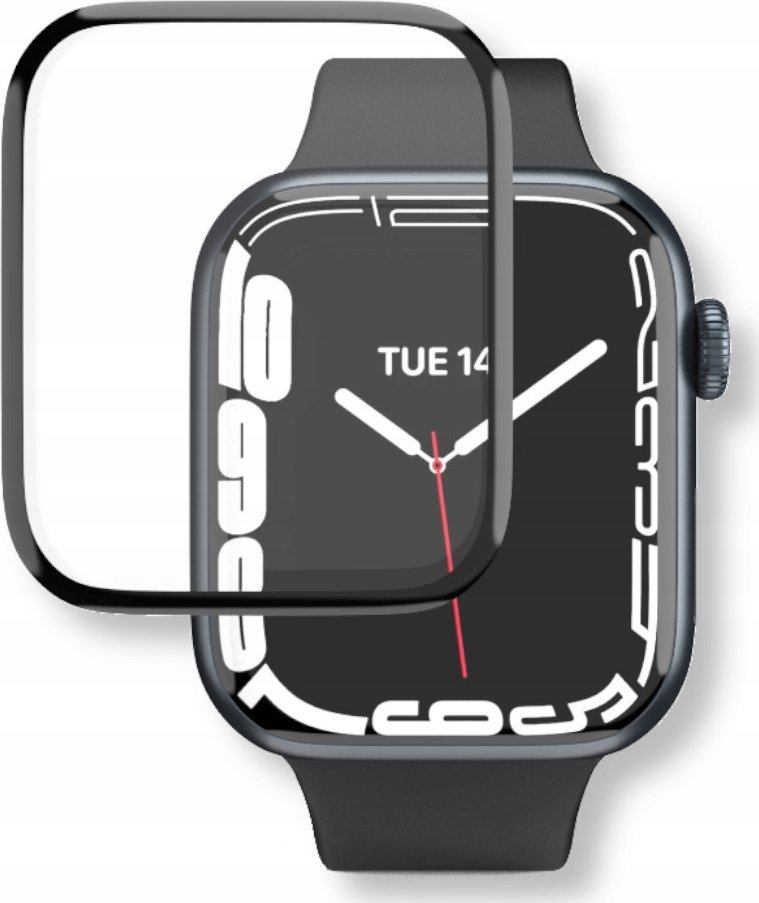 Заштита за екран NEXT ONE 3D Clear, Apple Watch 45mm, транспарентна