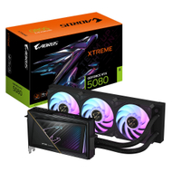 Kartelë grafike Gigabyte AORUS GeForce RTX 5080 XTREME WATERFORCE 16G, 16GB GDDR7, PCI-E 5.0, e zezë