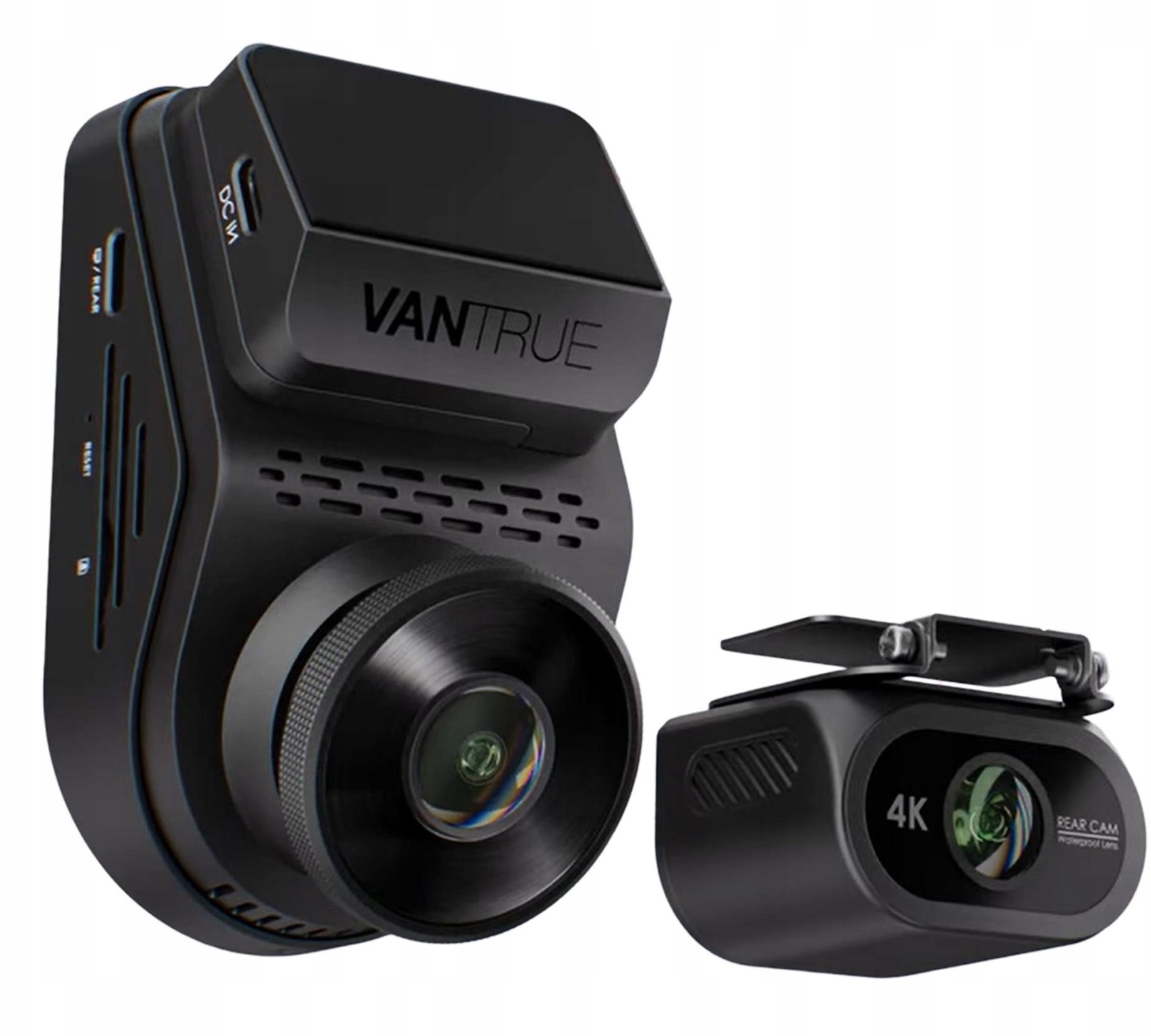Kamerë makinë Vantrue S1 PRO MAX, 4K përpara, 4K prapa, e zezë