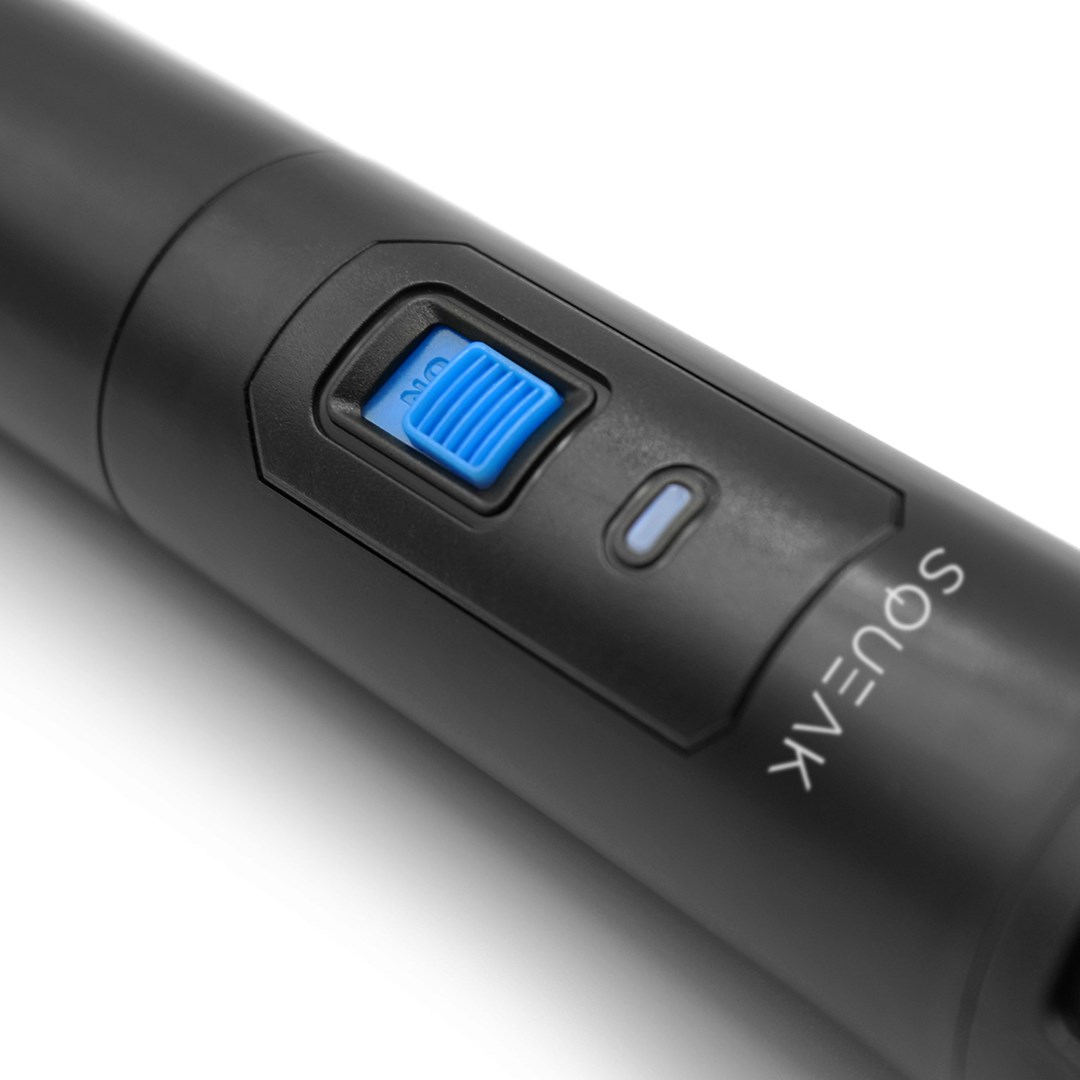 Mikrofonë wireless Two SQUEAK VocalDuo SQ1007, set 2 copë, 2.4GHz USB, të zinj
