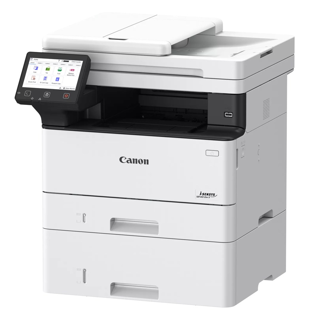 Printer multifunksional Canon i-SENSYS MF461dw II, laser mono, A4, Wi-Fi, i bardhë