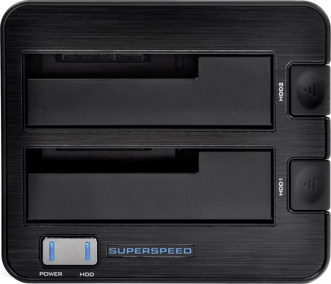 Stacion Docking SATA Thermaltake 2.5"/3.5" - USB 3.2 Gen 1 BlackX Duet 5G (ST0022)