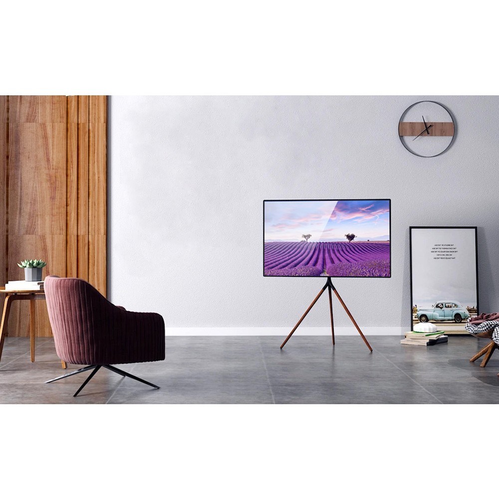 Mbajtëse për TV Techly ICA-TR18SAM, 165.1 cm (65"), e kaftë/zezë