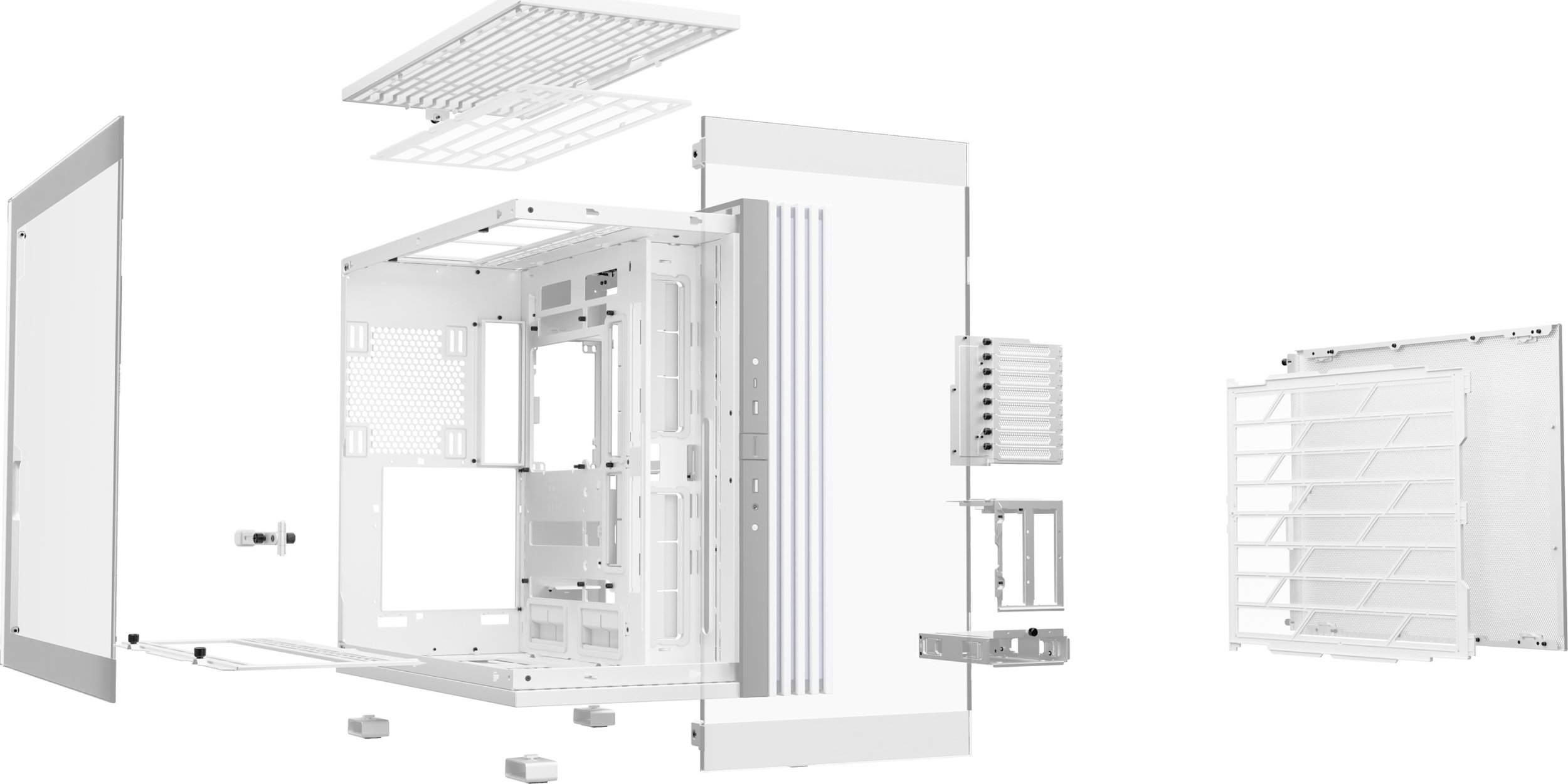 Kornizë PC Be Quiet! Light Base 900 DX, Full Tower, ARGB, e bardhë