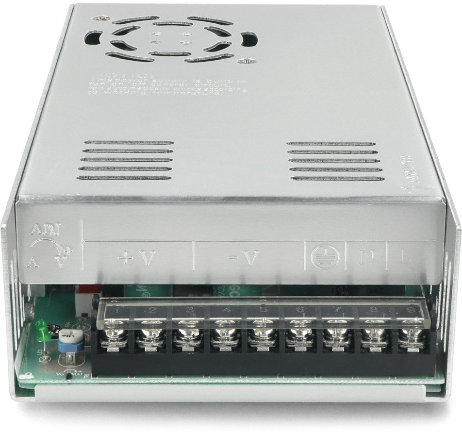 Furnizim me rrymë Mean Well LRS-350-24, 24V, 350W, argjendtë