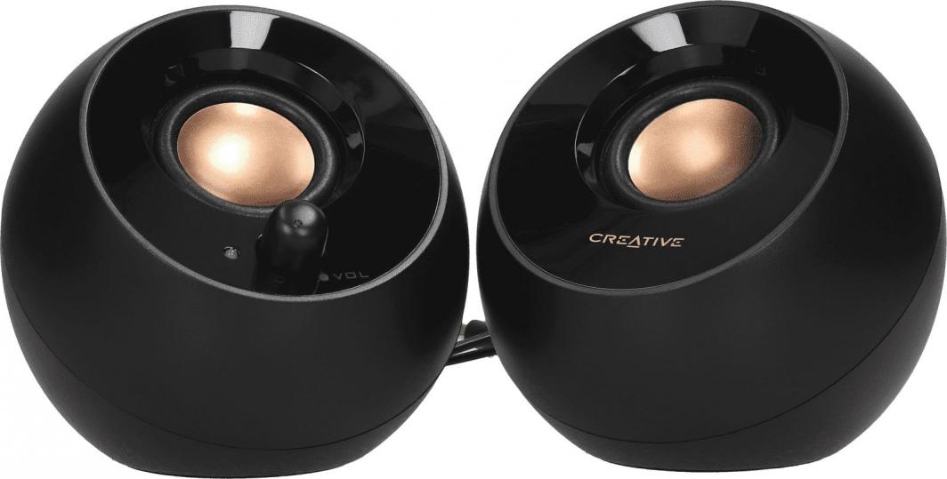 Altoparlantë Creative Pebble (51MF1680AA000), të zi