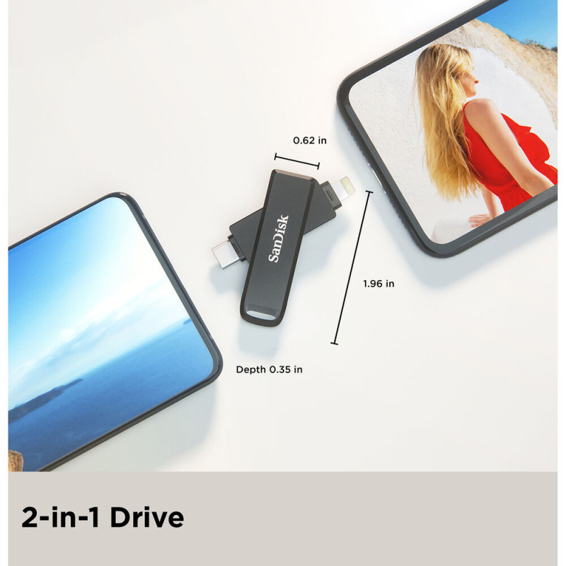 SanDisk iXpand Flash Drive Luxe 256GB