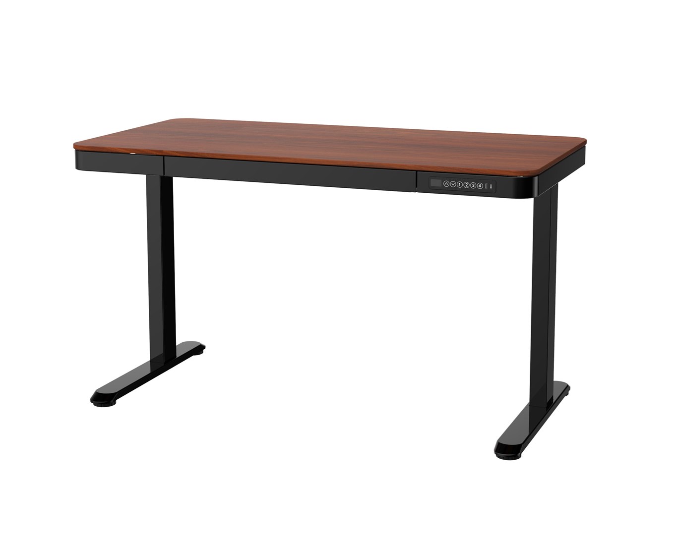 Tavolinë pune Activejet ET119W-C, lartësi elektrike, 140x70 cm, e zezë efekt arre