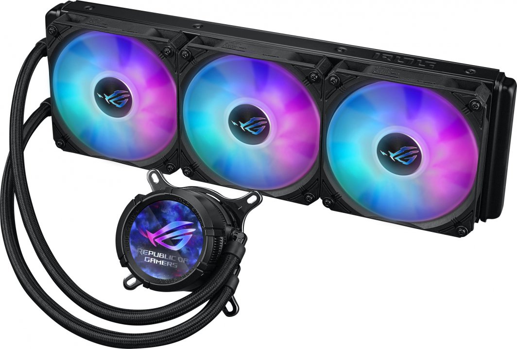 Ftohës Asus ROG Strix LC III 360 ARGB LCD (90RC00W1-M0UAY0), i zi