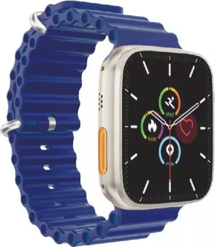 Ora inteligjente RoGer WS-GS28, ekran 49mm, IP68, blu