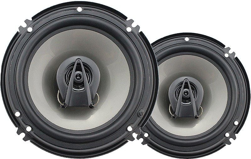 Altoparlantë makine dy-rugësh pa markë, 150W, 165mm, të zinj