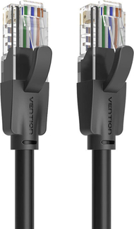 Kabllo rrjeti Vention IBEBF, UTP Cat 6, 1m, e zezë