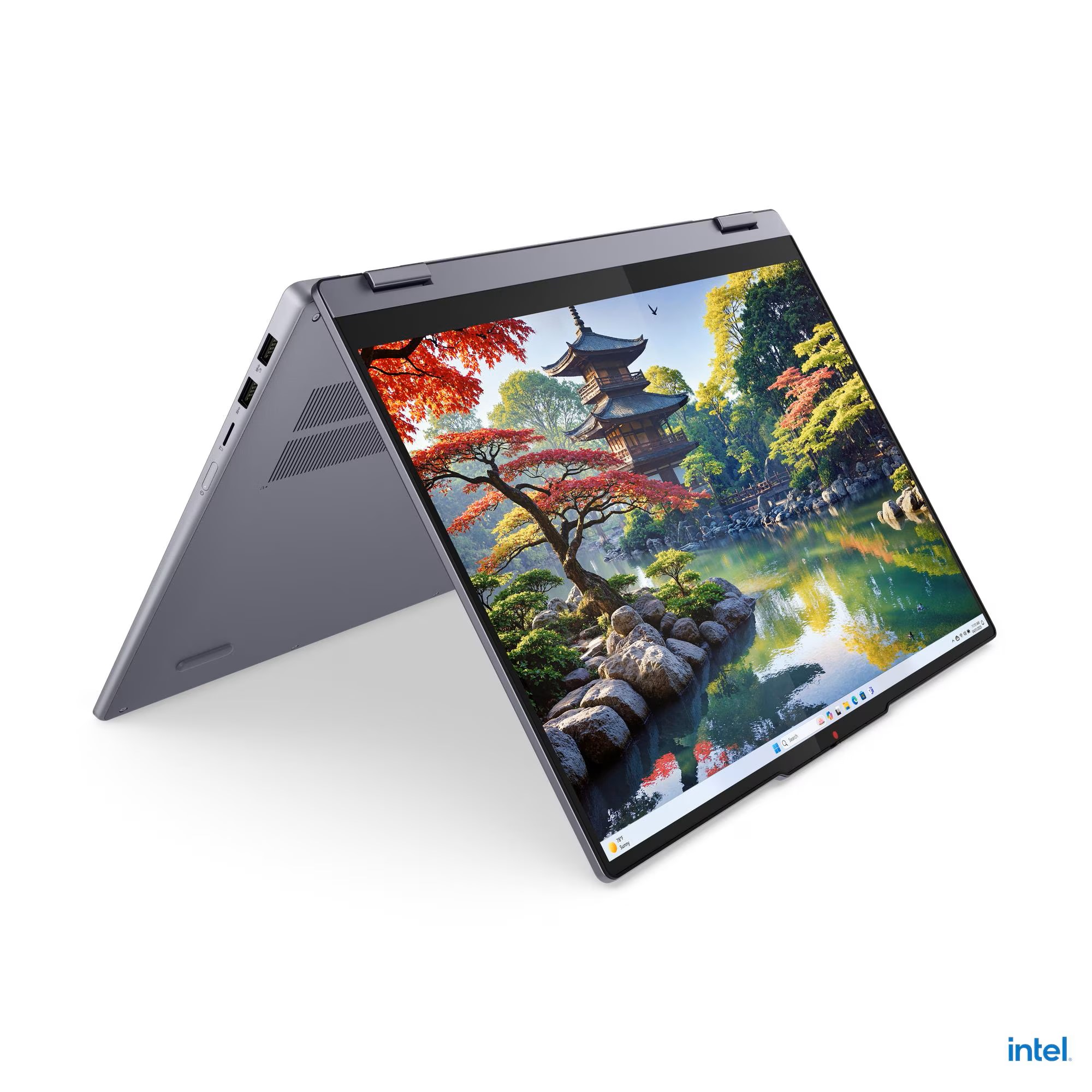 Laptop Lenovo IdeaPad 5 2-in-1 16IAL10, 16', 16GB RAM, 512GB SSD, Intel Arc 130T, i hirtë