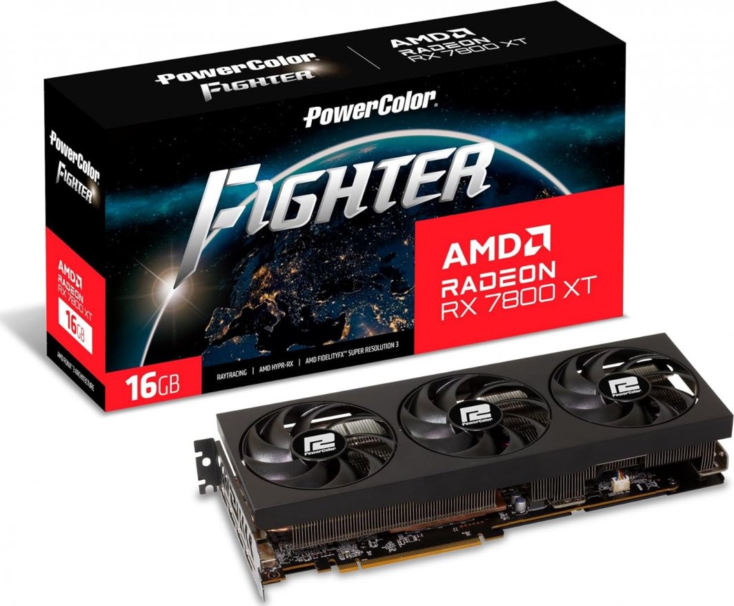 Kartelë grafike Power Color Fighter Radeon RX 7800 XT 16GB GDDR6
