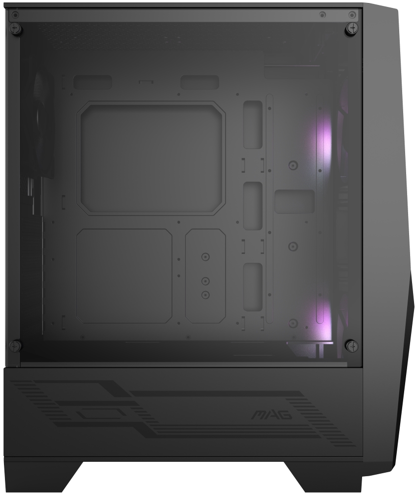 Kasë për PC MSI MAG FORGE 100R, e zezë