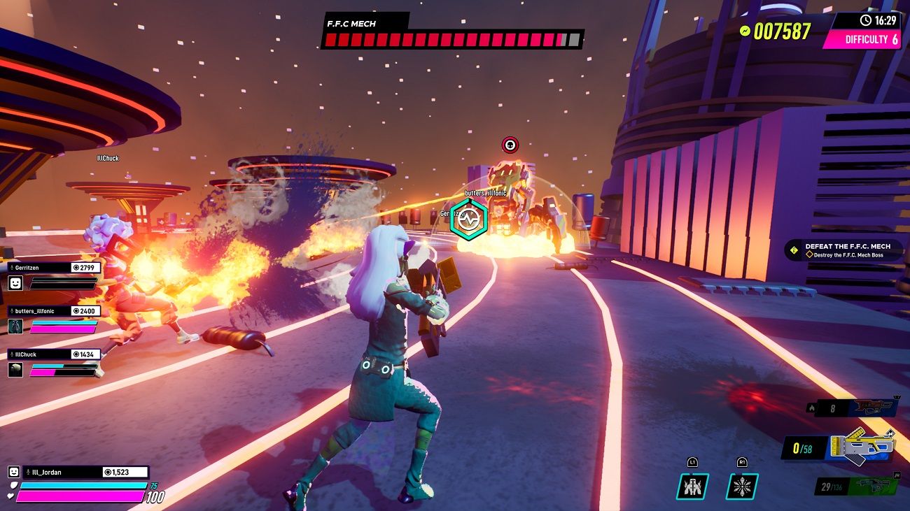 Игра PS4 Arcadegeddon, кооперативна акциона, онлајн повеќекорисничка