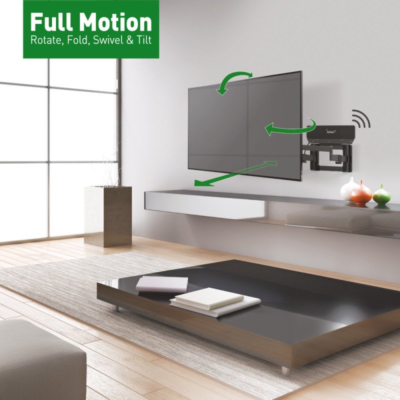 Kllapë televizori Barkan VTM464L, 13-90", Full Motion, e zezë