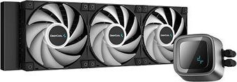 Ftohës uji Deepcool LS720, radiator 360 mm, A-RGB, i zi