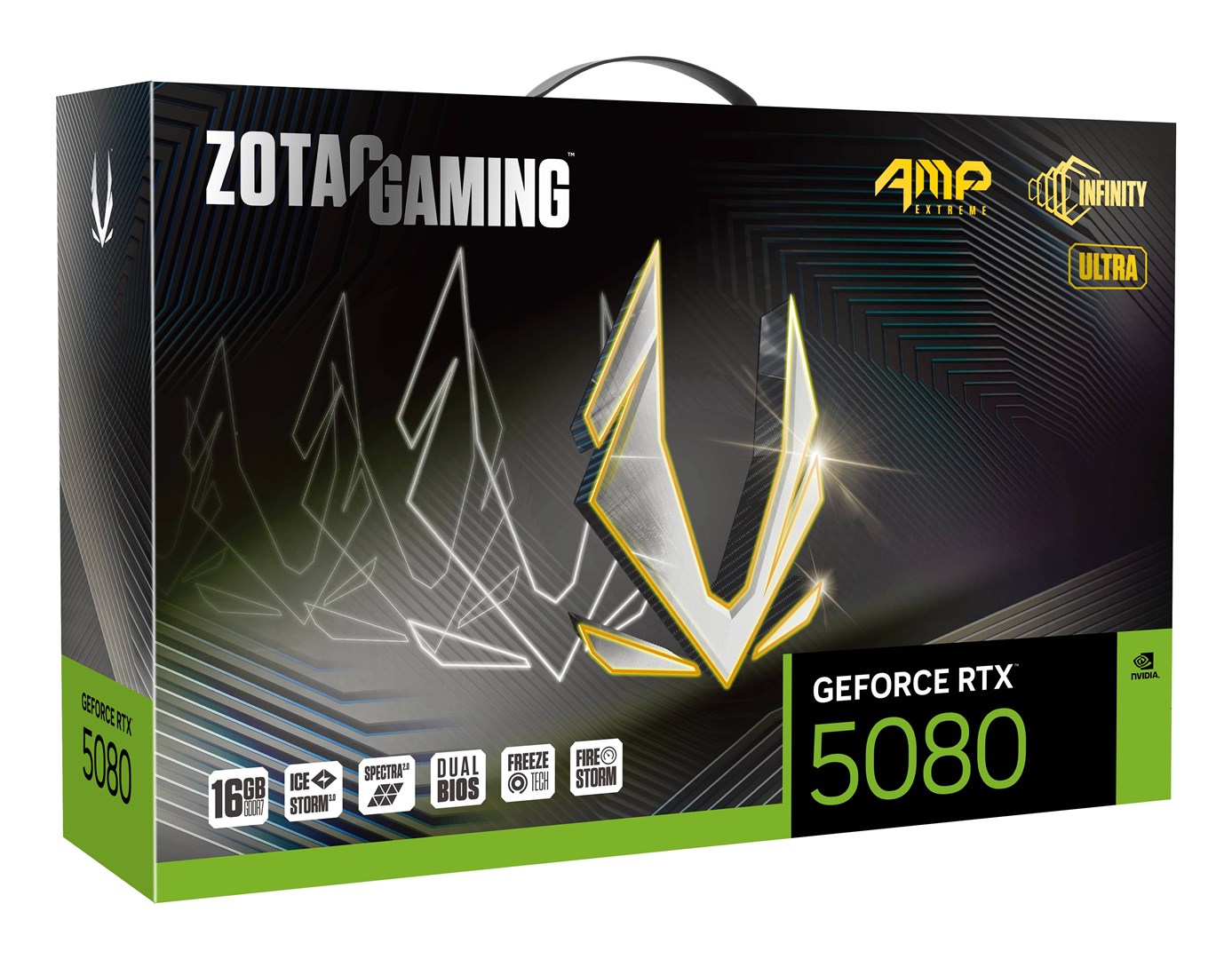 Kartelë grafike Zotac GAMING GeForce RTX 5080 AMP Extreme INFINITY ULTRA NVIDIA 16 GB GDDR7