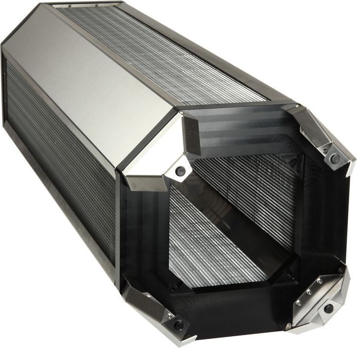 Radiator uji Aqua Computer Airplex Gigant 3360, alumin, i zi