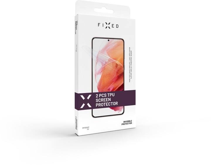 Folie mbrojtëse FIXED Invisible Protector për Samsung Galaxy S23 Ultra, 2 copë