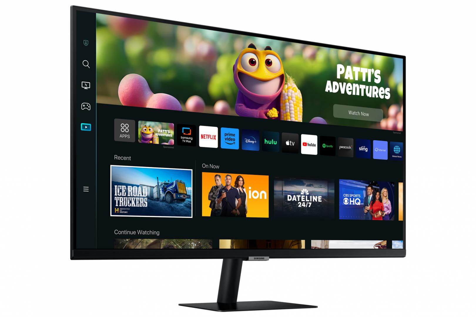 Monitor inteligjent Samsung Smart Monitor M5 LS32CM500EUXEN, 32", Full HD, i zi