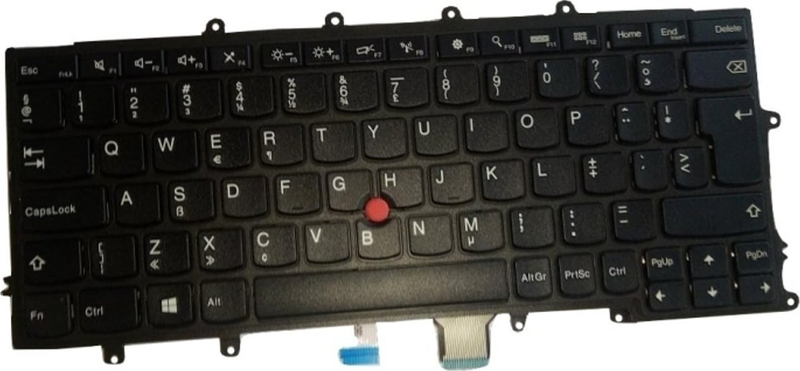 Tastierë laptopi Lenovo 04Y0911, layout FR CH, e zezë