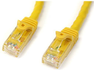 Kabllo patchcord StarTech (N6PATC3MYL), CAT.6, U / UTP, 3 m, e verdhë