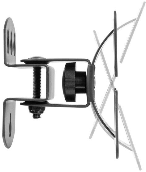 Mbajtës televizori Manhattan 462662, 32", rrotullues, i zi