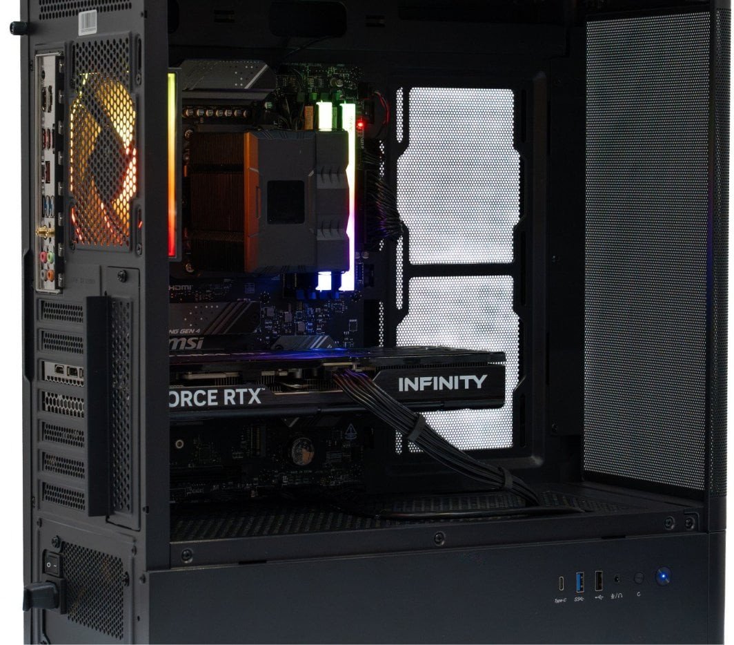 Kompjuter gaming Game X G100, Ryzen 5 5600G, 32GB RAM, 1TB SSD M.2 PCIe