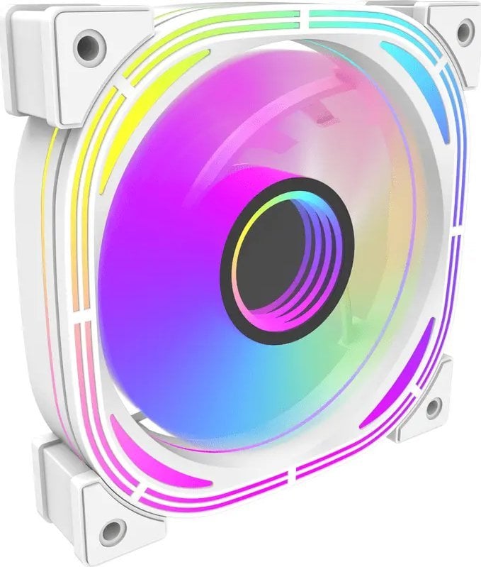 Ftohës Darkflash INF 24 Pro PWM ARGB, 120 mm, i bardhë