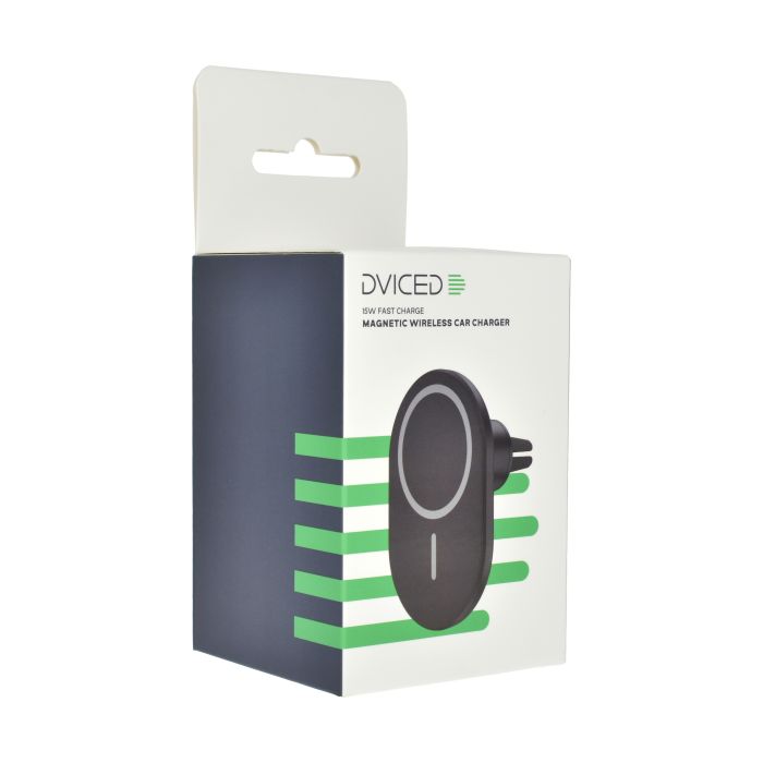 Dviced Magnetic Wireless Car Charger, Black