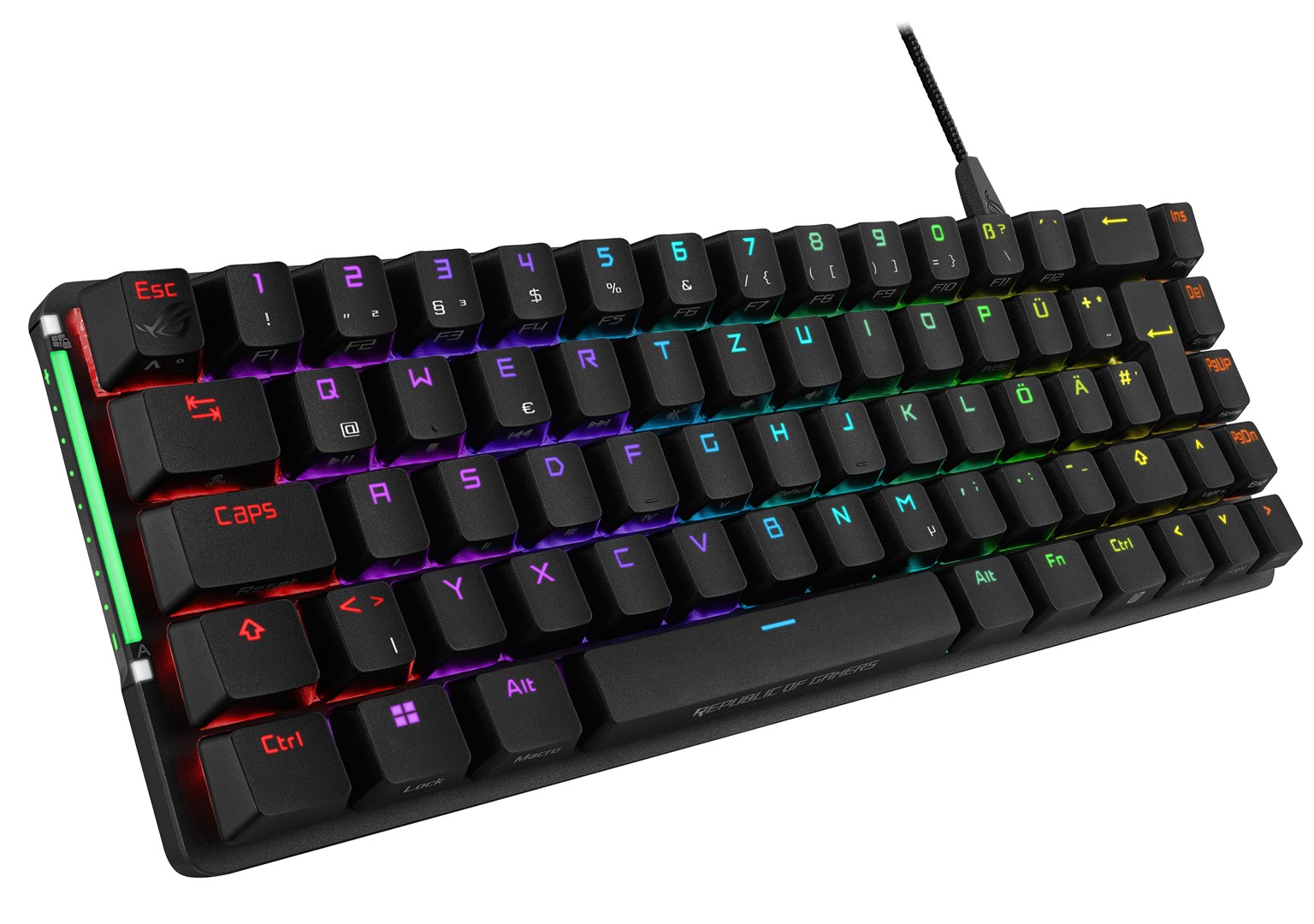 Tastierë ASUS ROG Falchion Ace, 65%, MX, RGB, e zezë