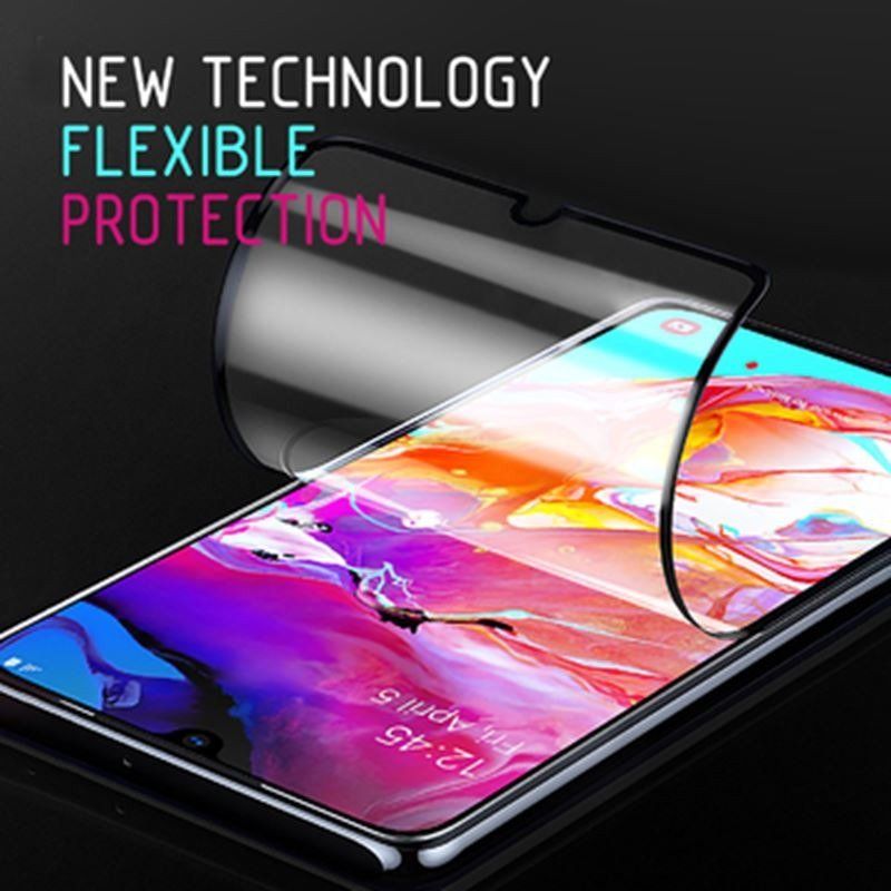 Mbrojtëse ekrani Crong 7D Nano Flexible Glass për Xiaomi Redmi 5A, xham hibrid 9H, 0.2mm transparent