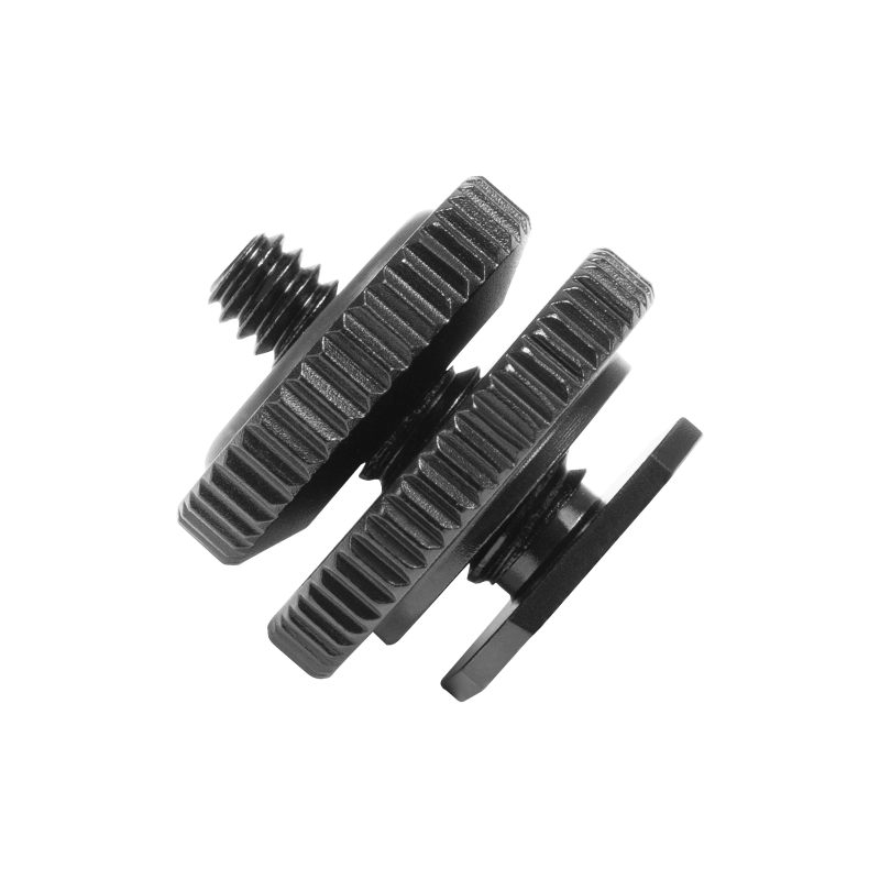 SmallRig Cold Shoe Adapter 3/8" to 1/4" Thread (2pcs)