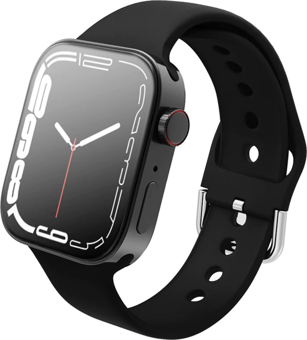 Orë inteligjente Kumi KU2 Max, ekran 1.69", rezistencë IP67, e zezë