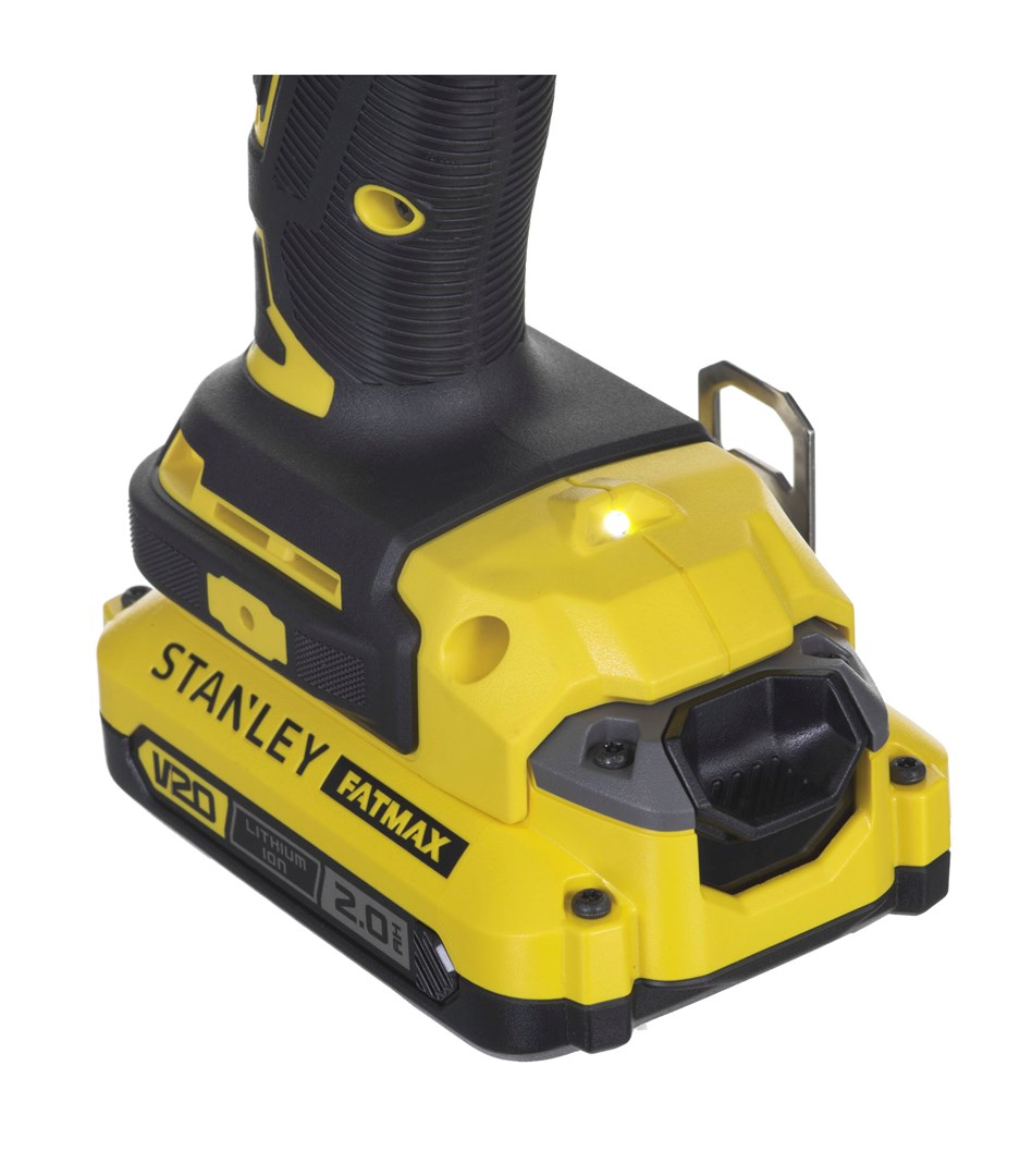 Trapano vidhosës Stanley Fatmax FMCD721D2K, 18V, 2x2Ah, pa furça