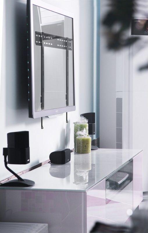 Mbajtëse muri Reflecta Slim 70-8040, për TV 37"-70", deri 40kg, e zezë