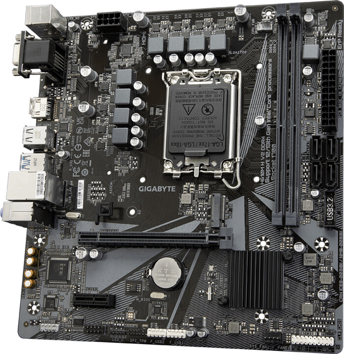 Pllakë amë GIGABYTE H610M H V2 DDR4 - Intel H610