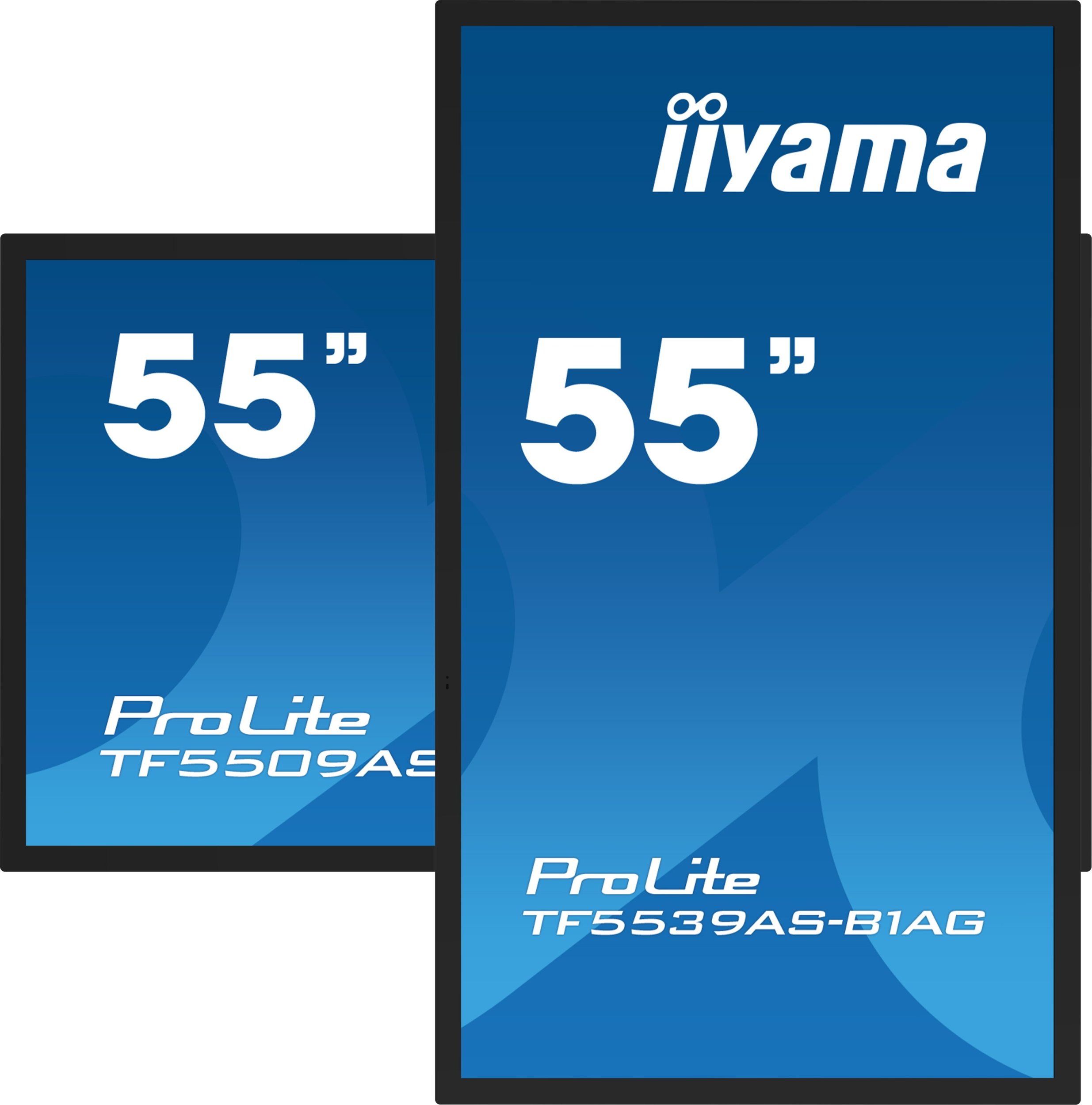 Професионален монитор на допир Iiyama TF5539AS-B1AG, 55\", 4K Ultra HD, црн