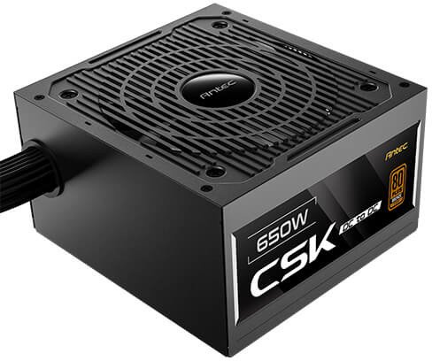 Напојување Antec CSK650DC EC, 650W, 80 Plus Bronze, црно