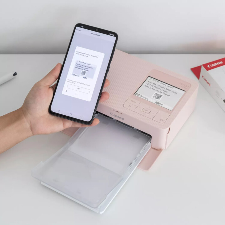 Printer për foto Canon Selphy CP1500, rozë