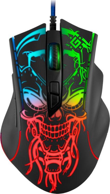 Maus gaming Defender Bulletstorm GM-928, 12800 DPI, RGB, i zi