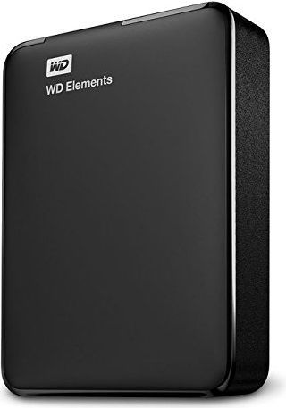 Hard disku i jashtëm Western Digital HDD Elements Portable, 2 TB, i zi