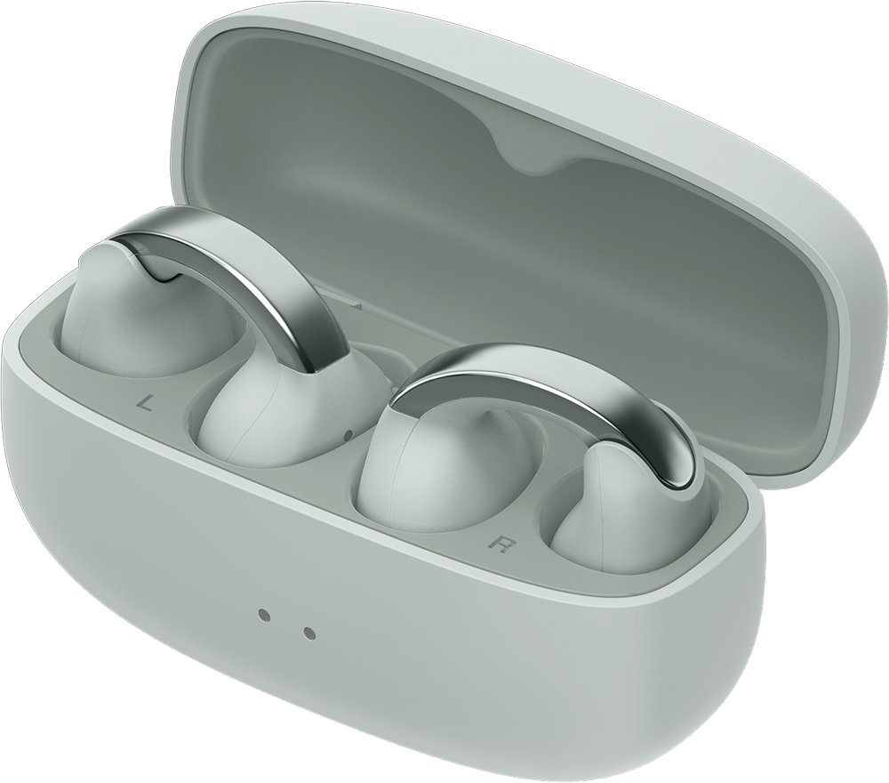 Kufje pa tela JVC Open Ear Nearphone, True Wireless, open ear, të bardha