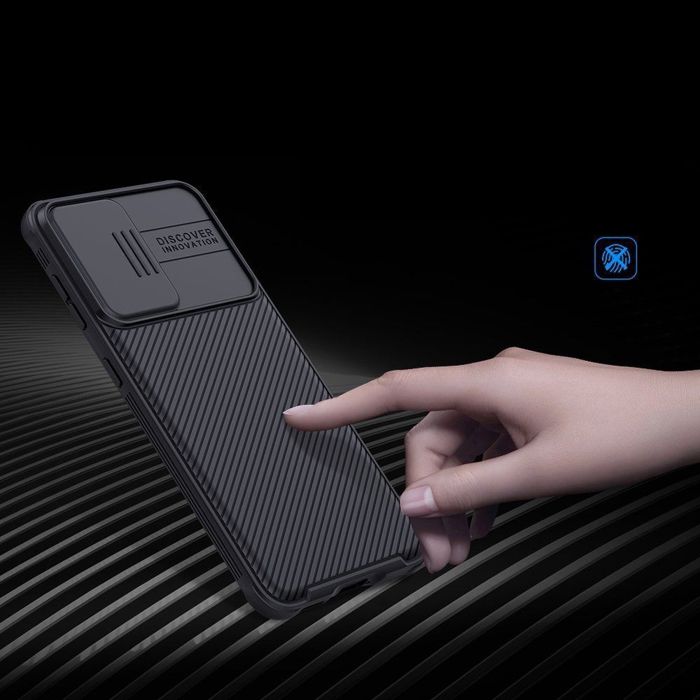 Mbështjellëse Nilkin për Samsung Galaxy S21 5G, e zezë