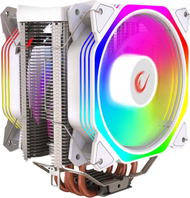 Ftohës CPU Rampage OCTAGON C60 ARGB, 2x 120mm, Intel AMD, i bardhë