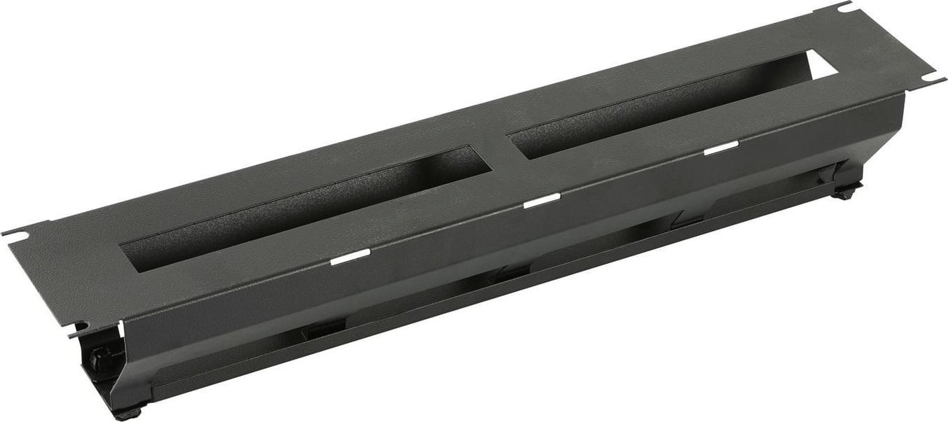 Aksesor rack Lanview RAO425BL, 19", me kapak, i zi